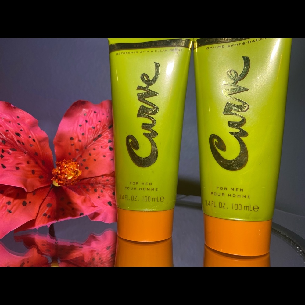 🙋🏼‍♂️Mens Curve by LizClaiborne ShowerGel&Lotion